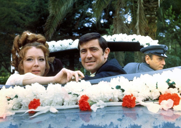 On Her Majesty's Secret Service (1969) với Diana Rigg
